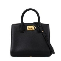 페라가모 [명품]페라가모 23FW 블랙 스튜디오 박스백 211424 750036 21 1424