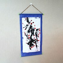 DIY 수묵화 족자 만들기 세트 한지공예, D.그린 + 양면테이프 추가(+300)