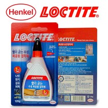 (초강력 고속 접착) 록타이트 목공용 순간접착제 120g / 목공예 모형제작 DIY 나무