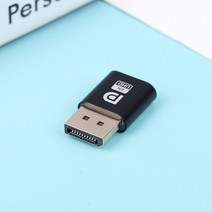 파워 4K 디스플레이포트 더미 플러그 DP 가상 디스플레이 어댑터 EDID 헤드리스 고스트 에뮬레이터 PC 그래픽 비디오 카드용 데스크탑 액세서리