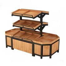 베이커리진열대 카페 빵집 쿠키 우드 랙 선 제과점 업소용 트레이, A. 단층