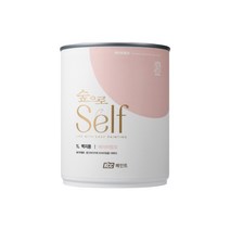 KCC숲으로 셀프 벽지페인트 실크벽지 친환경페인트 1L, 화이트