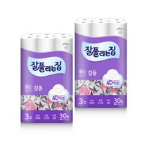 잘풀리는집 감동 롤화장지 25m, 60롤, 18팩