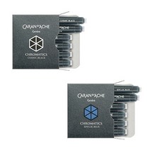 까렌다쉬 849 메탈 만년필용 카트리지 블루 6개입 2개, 본상품선택, 본상품선택, 본상품선택