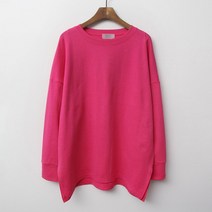 [아이우먼] 무지텐셀오버핏긴팔 BQC881M103 빅사이즈 사이즈에서 자유로운 그녀~