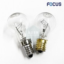 별표 미니크립톤 백열램프 60W / TN G30, 전구색(노란빛), 포커스미니크립톤60W(E14)