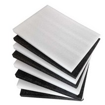 EPE 손으로 찢는 폼보드 플라스틱 스폰지 스티로폼, 흰색 500x500x40mm