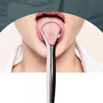 1+1 스텐 혀클리너 백태 설태 제거 혀닦기 혀칫솔 혓바닥, 8개