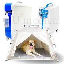 [CU메디칼] [임대] 강아지 산소발생기 / 산소텐트+전용 마스크 무상대여 / 중대형견 추천, 프리미엄 요금제, 자동이체 조건