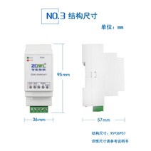 레일 유형 직렬 포트 서버 RS rs 이더넷 포트 네트워크 MODBUS 게이트웨이 TCP 산업용 등급, RS232