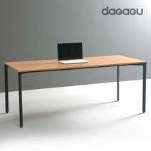 다가구 페르마타 1400 x 800 컴퓨터책상 스탠다드타입, 비치(상판):블랙(프레임)