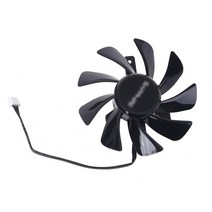 T129215SU RX 570 470D GPU Cooler Video Card Fan for Sapphire Radeon ITX Graphics Cooling System Replacement