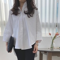 흰셔츠 여성흰셔츠 흰남방