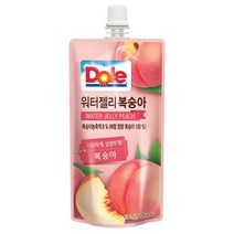 [동원] Dole 워터젤리(복숭아) 130ml*10개입, 상세 설명 참조, 상세 설명 참조