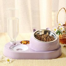 고양이물그릇 밥그릇 고양이식기 고양이수반 고양이 자동정수기 비습식기 강아지 유동정수기, 04 모란디 가루