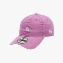 뉴에라 뉴에라 940 언스트럭쳐 MLB 워시드 미니 로고 LA 다저스 볼캡 퍼플_K 12836204