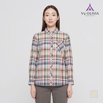올리비아로렌 [비비올리비아] 멀티 체크 블라우스 VVCNLWS2411