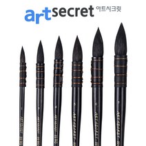 새한아트 아트시크릿 수채화 22RQ청설모(청솔모)수채화 몹브러쉬, 1개, 12호