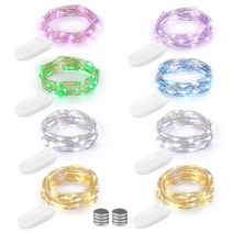 미니 LED 와이어 전구 조명 2M, red