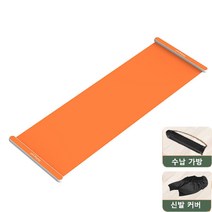 Xdroplet Old bo 슬라이드 보드 러닝 요가 매트 홈트레이닝 근력운동기구, 오렌지200*50cm