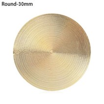 문구 스탬프 나무 왁스 씰링 스탬프 핸들 황동 헤드 레트로 로즈 우드 인감 구리 스크랩북, 12 Round-30mm