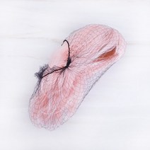 짱패브릭 인형 블랙 가발보관망 / 가발망, 중(30cm)