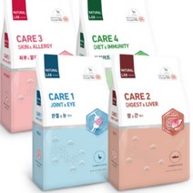 네츄럴랩 케어 강아지 관절 눈물 다이어트 피부 알러지 가수분해 건식 사료 2kg, 04.네츄럴랩 케어4 강아지사료 다이어트&면역 2kg