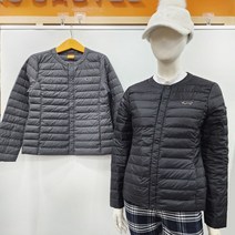 루이까스텔 여성 22fw 50%할인 가을 겨울 구스다운 거위털 경량 패딩 라운드 이너 점퍼 3LTJP993
