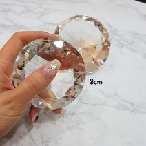 티파니네일 크리스탈 볼, 1개, 8cm