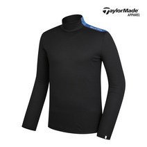 [테일러메이드]남성 어깨 배색 하이넥 티셔츠 TMTHJ3907-199