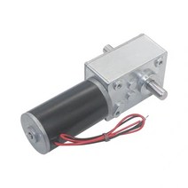 웜기어 감속기 모터 더블 샤프트 31ZY 영구 자석 DC 터빈 웜 기어 모터 12v24V 커튼 기계 빌보드, 10 470rmp_01 12V