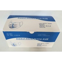 대한위재 덴탈마스크 대형(블루), 1개
