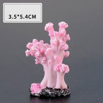 일자 잔가지 그루터기 유목 밝은 시뮬레이션 생생한 수족관 수지 산호 품 수조 수족관, 4 화려한