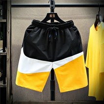 남자 스쿼트 팬츠 4부 헬스 반바지짐웨어 3부 러닝팬츠 여름 남성 짧은 운동복 캐주얼 무릎 길이 특대 힙합 패션 피트니스 스포츠 반바지