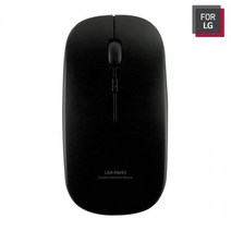 LG FOR 무선 저소음 (블랙) 마우스 (A-Mark1) PC 노트북 컴퓨터, 상세페이지 참조, 상세페이지 참조