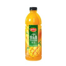 칠성 델몬트 팜앤홈 망고 과일주스 음료수 사무실 탕비실 1.2L 6본 1세트, 14세트