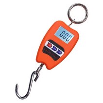 Crane Scale Industrial Hanging High Accuracy Mini Weighing Compatible W/ Farm Hunting Fishing Outdoo, 01 주황색