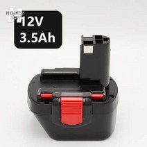 노감성 보쉬 전동공구 전동드릴 배터리 호환 충전기 7.2v 9.6v 12v 14.4v 18v 18V 1500Ah ZNZMO, 12v 3.5Ah(3500밀리암페어아워)개
