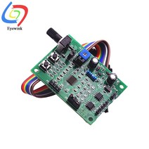 DC 5V-12V 6V 스테퍼 모터 드라이버 미니 2 상 4 선 5 다기능 스텝 속도 컨트롤러 모듈 보드, 한개옵션0