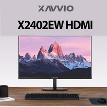 엑사비오 등외 품2 4인치 LED X2402EW HDMI 해상도 풀HD IPS 광시각 패널 IPTV시청가능