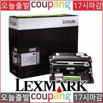 상세페이지참조 토너NO.1 렉스마크 MX310DN 50F0Z00 정품 드럼60000P, 1