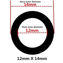 호환 PVC 배관 PVC 관 4mm 6mm 8mm10mm 12mm pvc 호스 파이프 투명 파이프 식품 등급 파이프 8mm 고무 튜브 호스 수족관 튜빙 펌프 호스 호스, 12mm x 14mm, 10미터