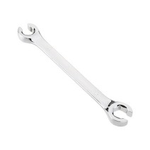 Utoolmart 더블엔드렌치 더블엔드 22x24mm 2개입 U자형 개구부 고탄소강제 튜브 렌치 스냅온 더블엔드플레어너트렌치 오토 수리 도구 미끄럼 방지 인체공학에 기반한, 14x17mm 1개입, 1개의