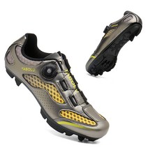 CAICHEN 타보루 자전거신발 남여공용 평페달용신발 로드용 MTB용 클릿슈즈 사이클 라이딩 T15, MTB용 그레이, 255
