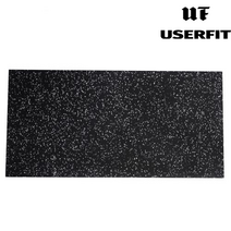 유저핏 고밀도 EPDM 헬스장 바닥재 방음 충격흡수 매트 20mm, 1개