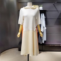 시슬리 NC09 니트배색 후드원피스 SAKO39031