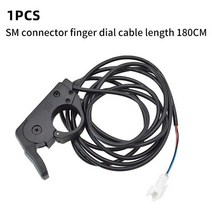 전동스쿠터 스로틀 소형전기차 엄지 빠른 분해 전기 스쿠터 24V/36V/48V 자전거 액세서리 용 왼손/오른손 손가락, [01] SM Plug 1PCS