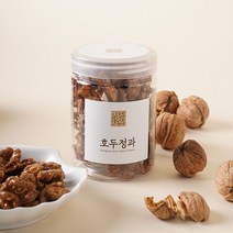 정선 수제 오븐 조청 호두 정과 130g 임신 결혼 돌 답례품 한과 선물 세트 어린이간식 수제강정, 호두정과