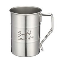 BUNDOK(バンドック) BUNDOK (반독) 드럼통 머그 BD-582 용량 400ml 스테인리스