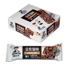 시리얼 과자 롯데 퀘이커오트밀바카카오 쿠키 x 12개, 꿀도매꿀소매 1, 꿀도매꿀소매 본상품선택